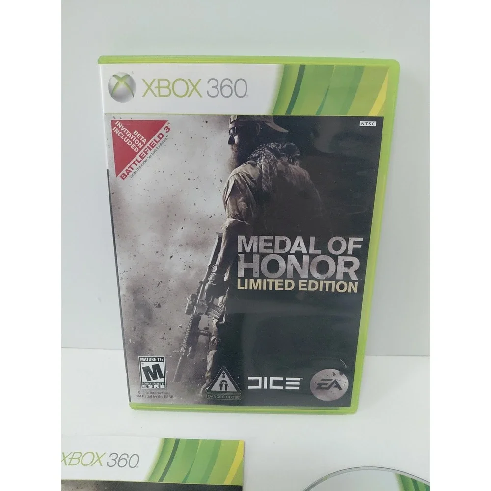 Medal of Honor -- Limited Edition (Microsoft Xbox 360, 2010) Complete CIB